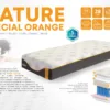 Душек Nature Special Orange – анатомски, ортопедски, со природни материјали и мемори пена - Almak