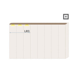 Покривна LED лајсна Gala-LR3