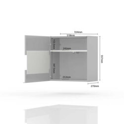 Висечка комода Onyx VK55-1KS