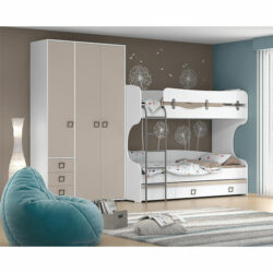 Детска соба KIKI (бела-песок)