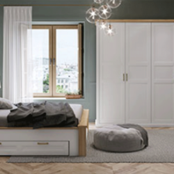 Спална соба TARA – амбиент (бела)