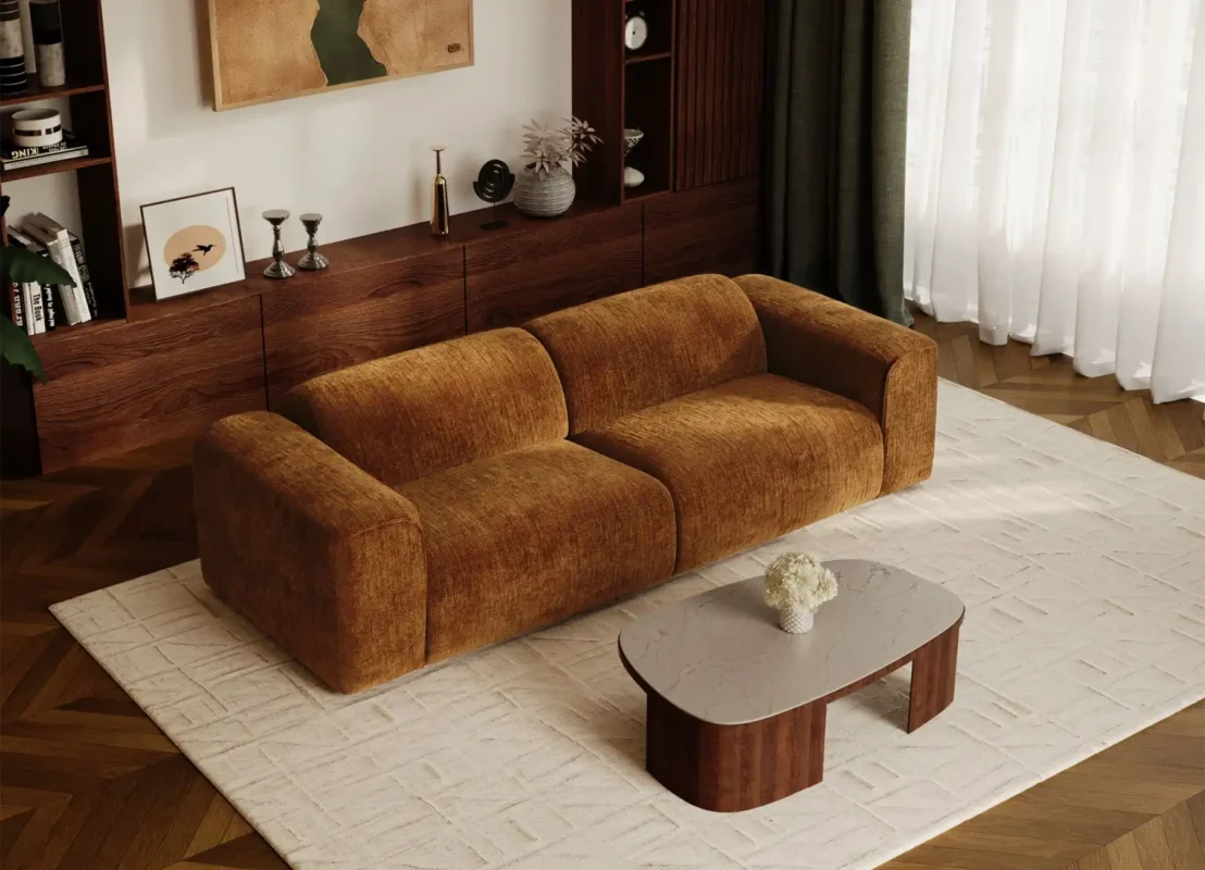 Двосед со софа-бед механизам