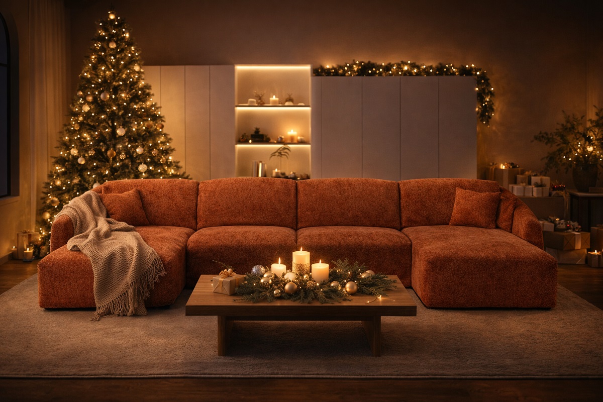 agolna garnitura - novogodishen ambient